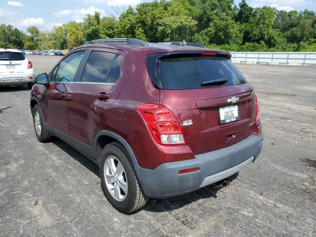 Photo 3 from auction – 2016 CHEVROLET TRAX 1LT with VIN 3GNCJLSB5GL167341