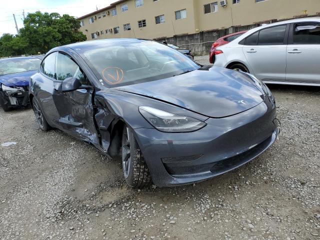 TESLA MODEL 3 2022 with VIN 5YJ3E1EA1NF191233 - Photo from auction