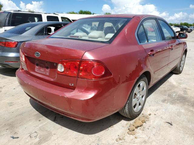 Photo 4 from auction – 2008 KIA OPTIMA with VIN KNAGE123285183703