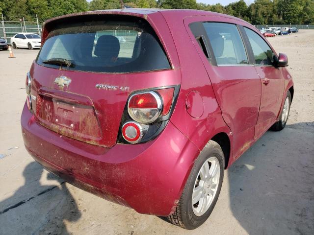 Photo 4 from auction – 2014 CHEVROLET SONIC with VIN 1G1JC6SG9E4112779