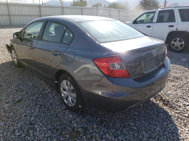Photo 3 from auction – 2012 HONDA CIVIC LX with VIN 19XFB2F58CE084857