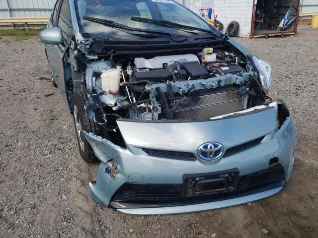 Photo 9 from auction – 2014 TOYOTA PRIUS with VIN JTDKN3DU9E1827201