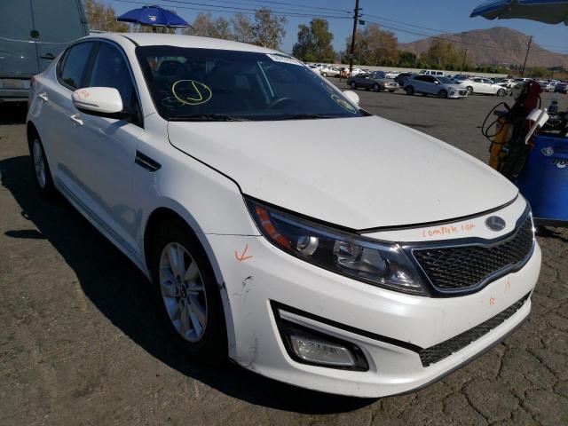 KIA OPTIMA LX 2015 with VIN KNAGM4A7XF5633894 - Photo from auction