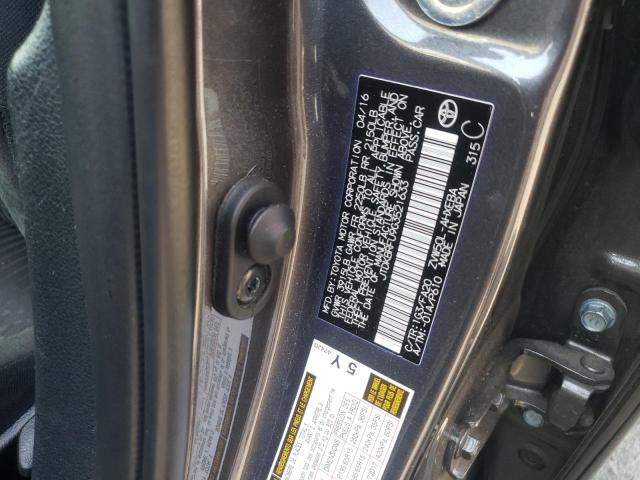 Photo 10 from auction – 2016 TOYOTA PRIUS with VIN JTDKBRFU9G3521633