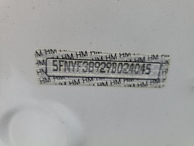 Photo 10 from auction – 2009 HONDA PILOT TOUR with VIN 5FNYF38929B024045