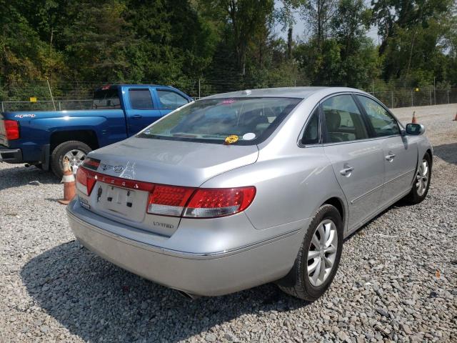 Photo 4 from auction – 2007 HYUNDAI AZERA SE with VIN KMHFC46F87A218319