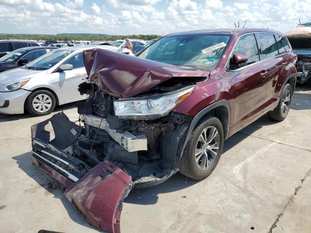 Photo 2 from auction – 2017 TOYOTA HIGHLANDER with VIN 5TDZARFH6HS031171