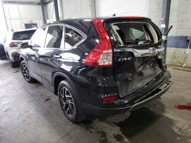 Photo 3 from auction – 2016 HONDA CR-V SE with VIN 5J6RM3H40GL024788
