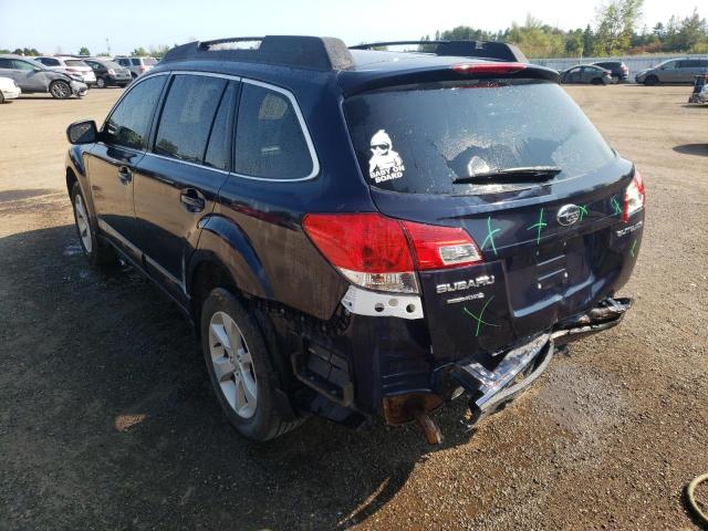Photo 3 from auction – 2014 SUBARU OUTBACK 2. with VIN 4S4BRGBCXE3231486