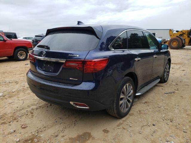Photo 4 from auction – 2014 ACURA MDX TECHNO with VIN 5FRYD4H49EB033723