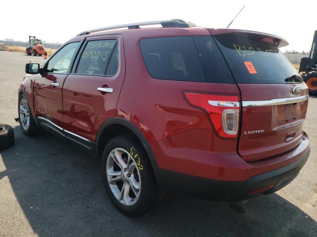 Photo 3 from auction – 2015 FORD EXPLORER L with VIN 1FM5K7F87FGC26182