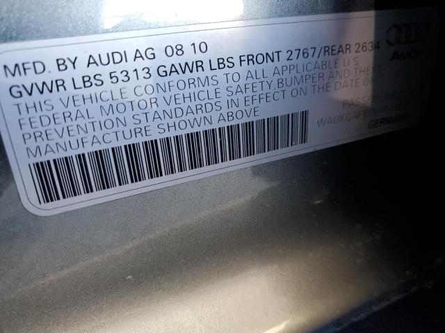 Photo 10 from auction – 2011 AUDI A6 PRESTIG with VIN WAUKGAFB7BN023636