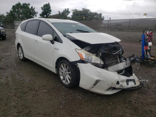 TOYOTA PRIUS V 2012 with VIN JTDZN3EU7C3121603 - Photo from auction