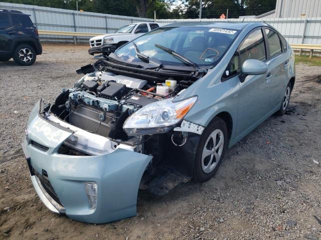 Photo 2 from auction – 2014 TOYOTA PRIUS with VIN JTDKN3DU9E1827201