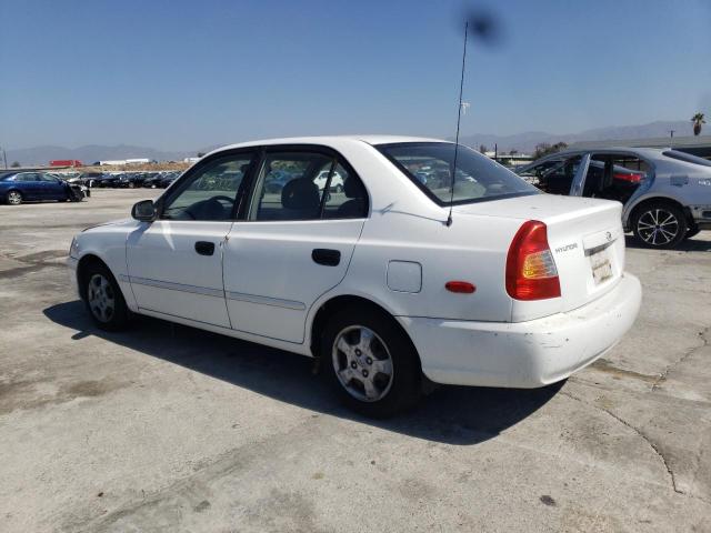 Photo 3 from auction – 2002 HYUNDAI ACCENT GL with VIN KMHCG45C92U280429