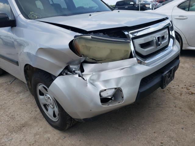 Photo 9 from auction – 2010 HONDA PILOT LX with VIN 5FNYF3H20AB017702