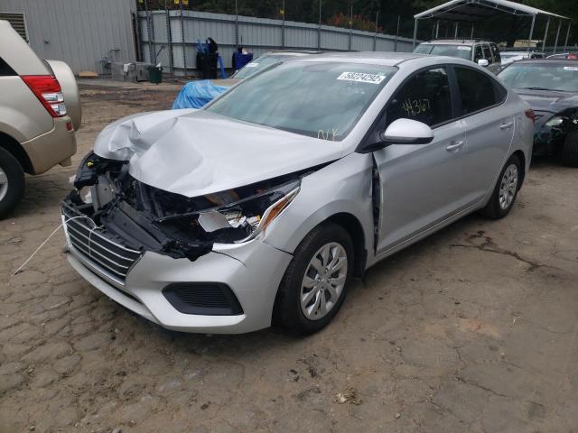 Photo 2 from auction – 2021 HYUNDAI ACCENT SE with VIN 3KPC24A68ME134446