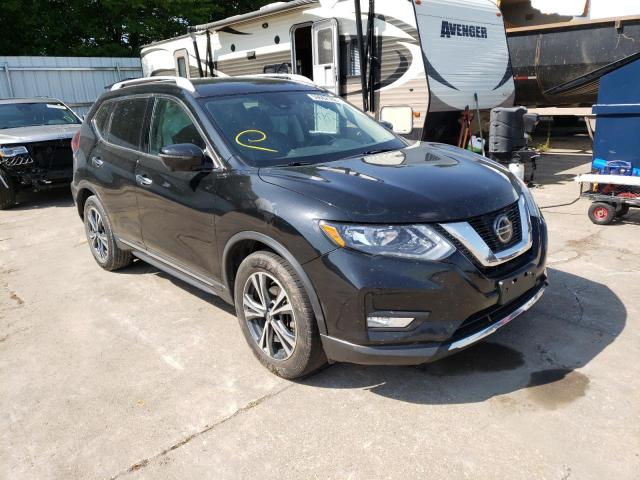 NISSAN ROGUE S 2018 with VIN 5N1AT2MT0JC735083 - Photo from auction