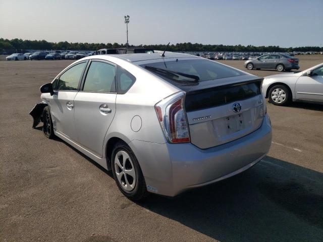 Photo 3 from auction – 2012 TOYOTA PRIUS with VIN JTDKN3DU7C0334779