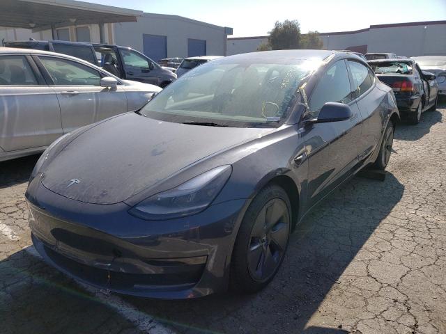 Photo 2 from auction – 2022 TESLA MODEL 3 with VIN 5YJ3E1EB1NF253321