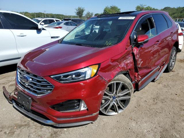 Photo 2 from auction – 2019 FORD EDGE with VIN 2FMPK4K95KBB67365