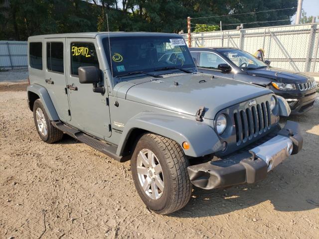 JEEP WRANGLER U 2014 with VIN 1C4BJWEG9EL128919 - Photo from auction