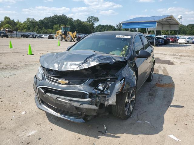 Photo 2 from auction – 2017 CHEVROLET SONIC PREM with VIN 1G1JF5SB4H4124669