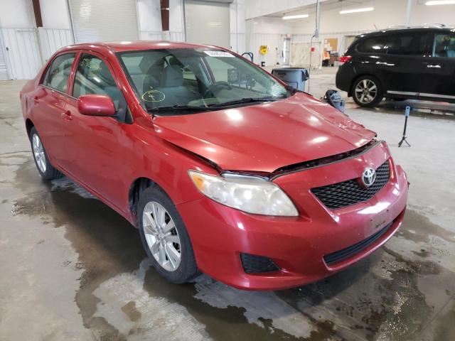 TOYOTA COROLA 2010 with VIN 2T1BU4EE3AC358371 - Photo from auction