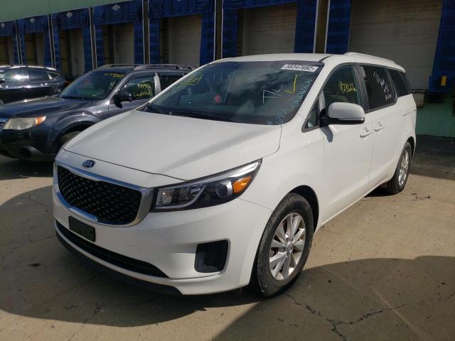 Photo 2 from auction – 2015 KIA SEDONA LX with VIN KNDMB5C17F6076351