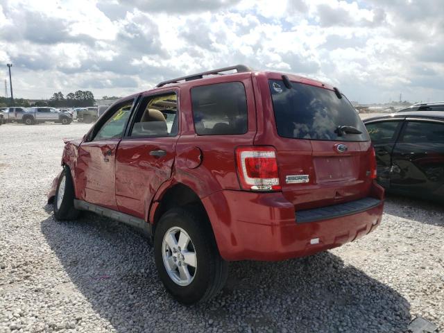 Photo 3 from auction – 2010 FORD ESCAPE XLT with VIN 1FMCU0DG2AKA12287
