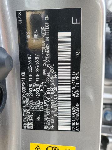 Photo 10 from auction – 2018 LEXUS NX 300 BAS with VIN JTJYARBZ8J2102407