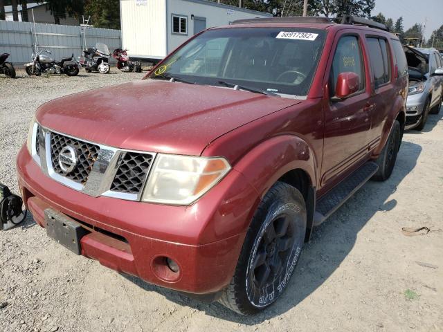 Photo 2 from auction – 2005 NISSAN PATHFINDER with VIN 5N1AR18U95C738596
