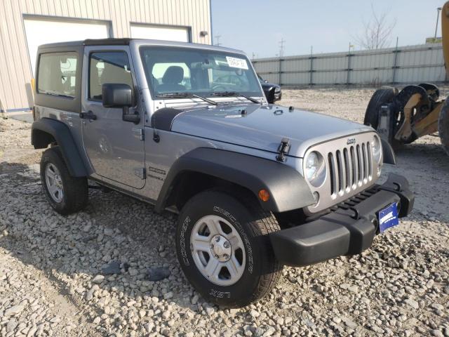 JEEP WRANGLER S 2015 with VIN 1C4AJWAG1FL518321 - Photo from auction