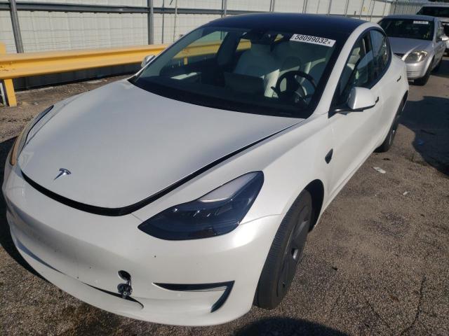 Photo 2 from auction – 2022 TESLA MODEL 3 with VIN 5YJ3E1EB3NF271206