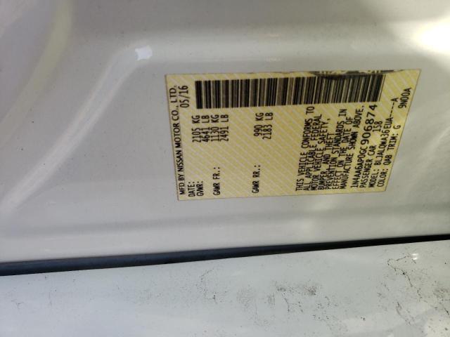 Photo 10 from auction – 2016 NISSAN MAXIMA 3.5 with VIN 1N4AA6AP0GC906874
