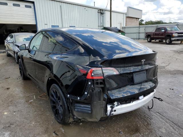 Photo 3 from auction – 2020 TESLA MODEL Y with VIN 5YJYGDEE3LF048415