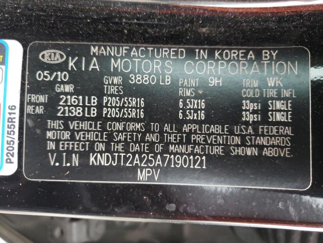 Photo 10 from auction – 2010 KIA SOUL + with VIN KNDJT2A25A7190121