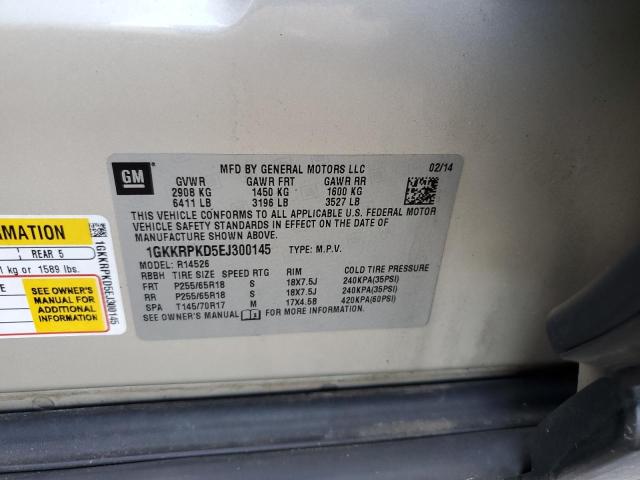 Photo 10 from auction – 2014 GMC ACADIA SLE with VIN 1GKKRPKD5EJ300145