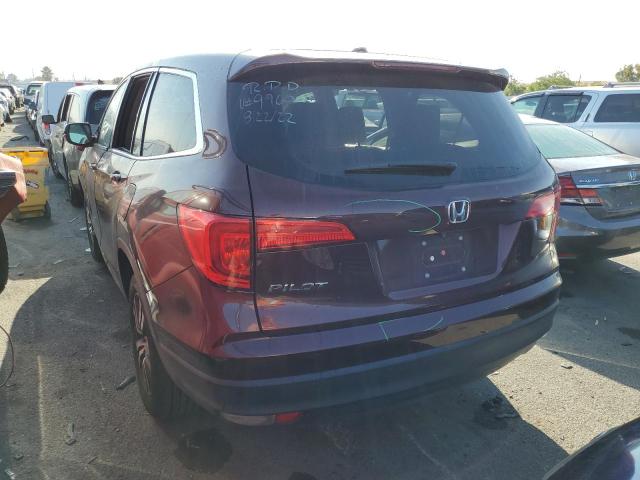 Photo 3 from auction – 2017 HONDA PILOT EX with VIN 5FNYF5H32HB039960