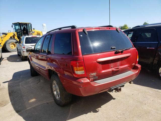 Photo 3 from auction – 2002 JEEP GRAND CHER with VIN 1J4GW58N72C121145