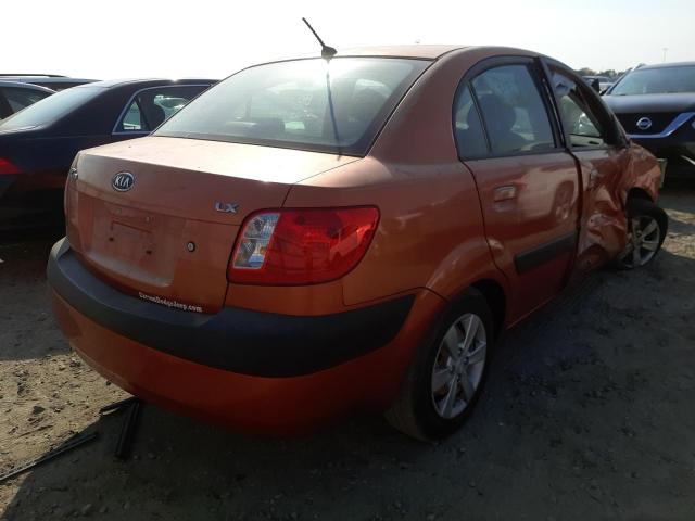 Photo 4 from auction – 2008 KIA RIO BASE with VIN KNADE123486393426