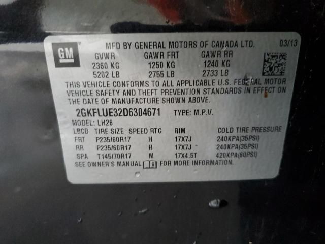 صورة رقم 10 من المزاد - 2013 GMC TERRAIN SL مع VIN 2GKFLUE32D6304671