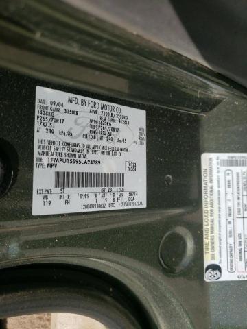 Zdjęcie 10 z aukcji – 2005 FORD EXPEDITION z VIN 1FMPU15595LA24389