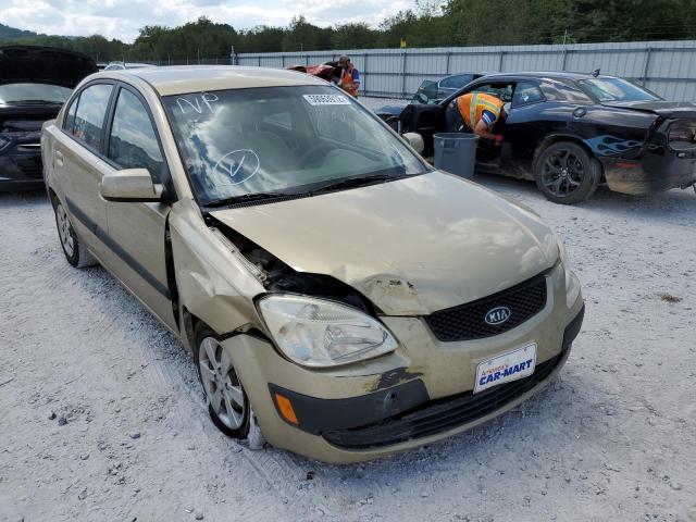 KIA RIO BASE 2009 with VIN KNADE223196578105 - Photo from auction