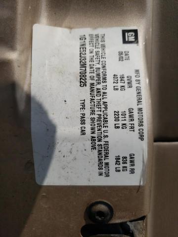 Photo 10 from auction – 2002 CHEVROLET MALIBU LS with VIN 1G1NE52J32M708225