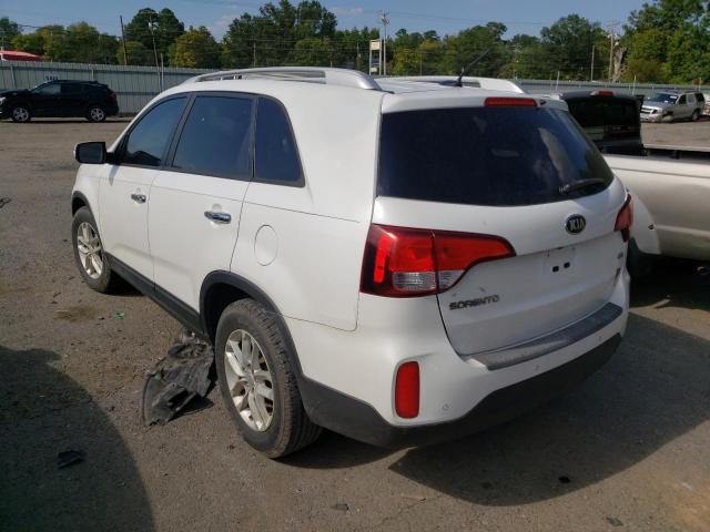 Photo 3 from auction – 2014 KIA SORENTO LX with VIN 5XYKT4A60EG507699