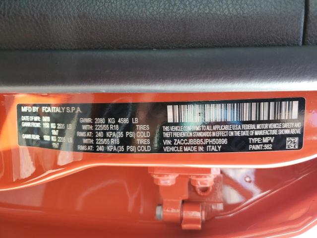 Photo 10 from auction – 2018 JEEP RENEGADE L with VIN ZACCJBBB5JPH50896