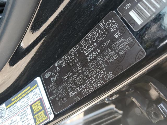 Photo 10 from auction – 2015 KIA FORTE LX with VIN KNAFX4A62F5427687