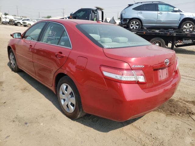 Photo 3 from auction – 2010 TOYOTA CAMRY BASE with VIN 4T1BF3EK5AU569578