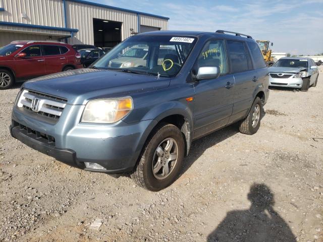 Photo 2 from auction – 2006 HONDA PILOT EX with VIN 5FNYF18446B017828